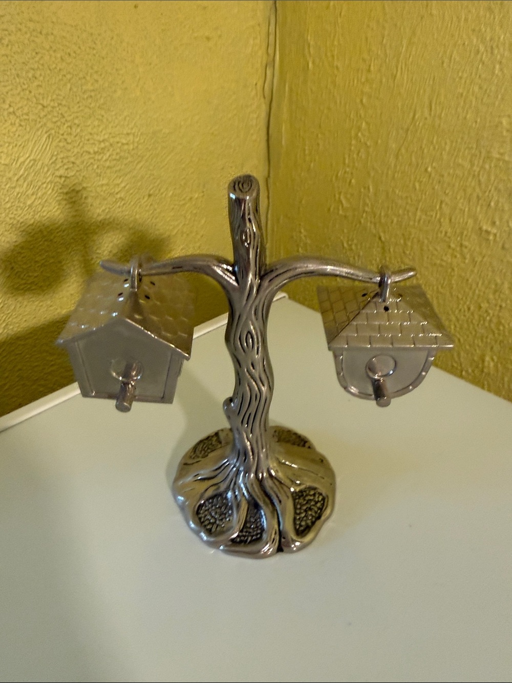 Godinger Silver Tree Salt and Pepper Shaker - Picture 3 of 7